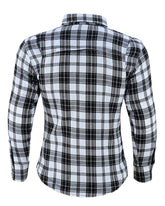 Women's White Armoured Flannel Shirt